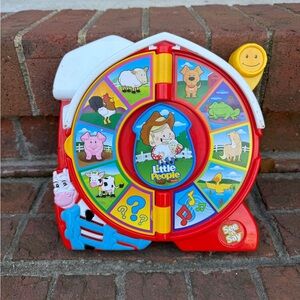 Vintage Fisher Price Little People Farmer Eddie See n Say 2003